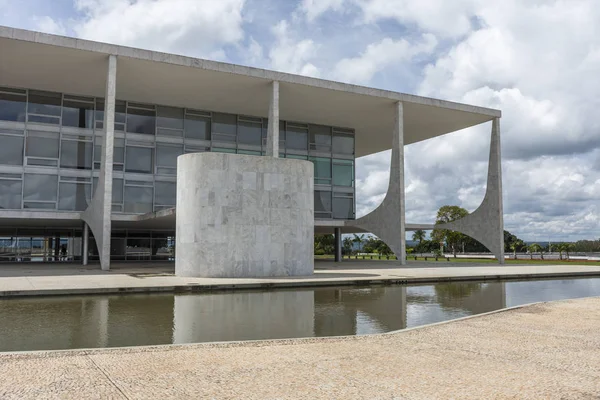 Edificio Palacio Planalto Centro Brasilia Distrito Federal Capital Brasil — Foto de Stock