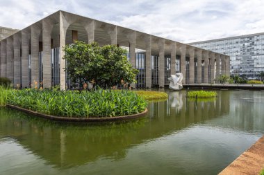 Itamaraty Palace Uluslararası İlişkiler kamu binası merkez Brasilia, Federal bölge, sermaye city, Brezilya