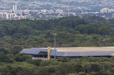 Şehir Merkezi Brasilia, Federal bölge, sermaye şehir Brezilya Tv kulesinde Marnixkade Park sergiler köşk