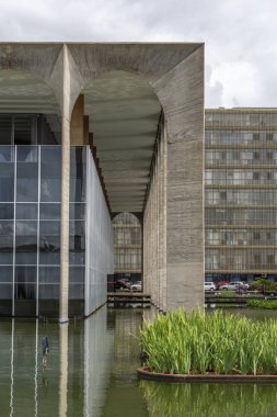 Itamaraty Palace Uluslararası İlişkiler kamu binası merkez Brasilia, Federal bölge, sermaye city, Brezilya