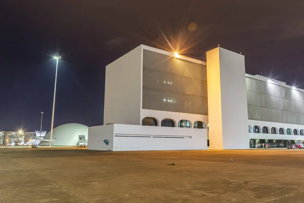 Milli Kütüphane Merkezi Brasilia Federal Bölge Brezilya Nın Başkenti Şehir — Stok fotoğraf