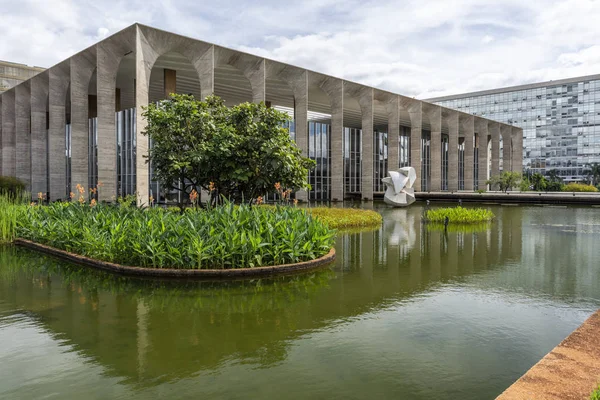 Itamaraty Palace Internationella Frågor Offentlig Byggnad Centrala Brasilia Federala Distriktet — Stockfoto