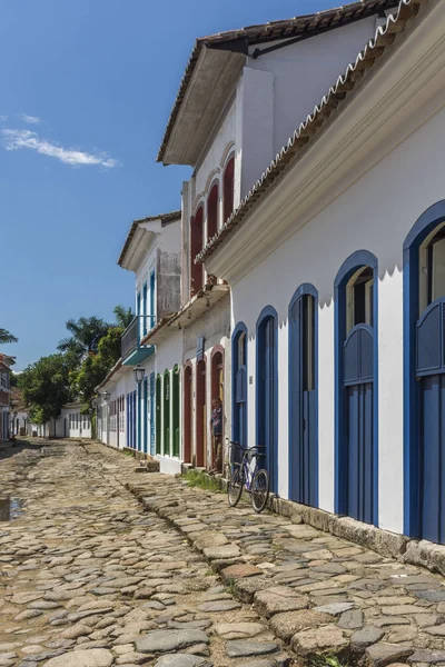 Edificios Coloniales Histórica Ciudad Paraty Región Costa Verde Sur Río —  Fotos de Stock