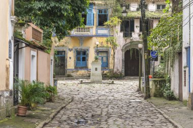 Boticrio, d. Velho bölge, Rio de janeiro, Brezilya yeşil orman alanında, Largo terk edilmiş tarihi binalar yapmak