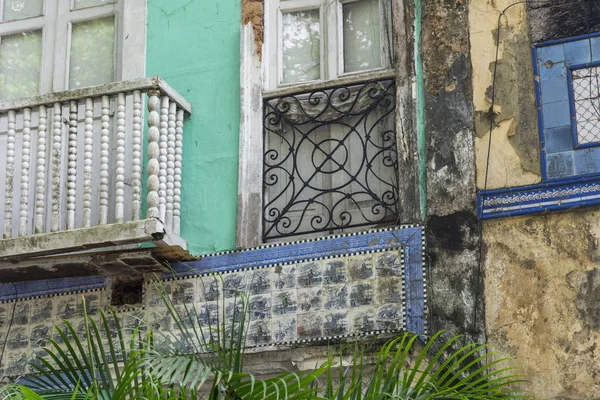 Boticrio 旧废弃历史建筑的细节 Cosme Velho 巴西里约热内卢 — 图库照片