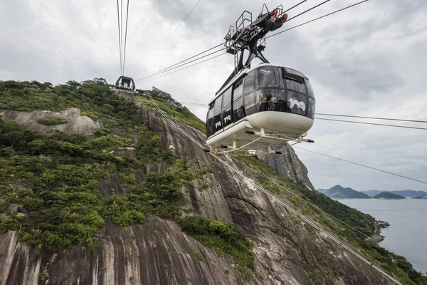 Vista Pao Acucar Sugar Loaf Mountain Rio Janeiro Brasile — Foto Stock