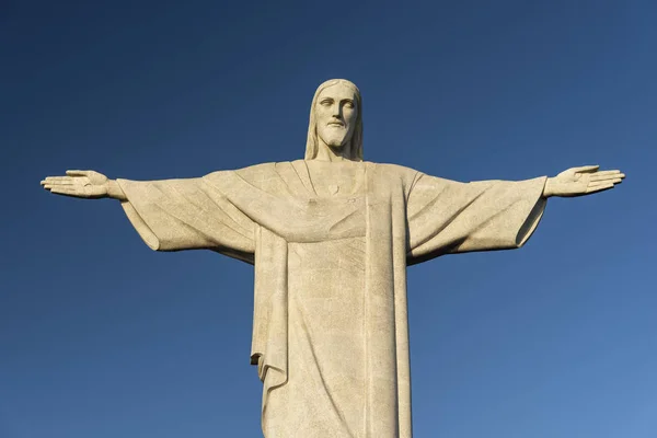 자네이 브라질에서 아침에 Corcovado Morro Corcovado 크리스토 Redentor 그리스도 위하여 — 스톡 사진