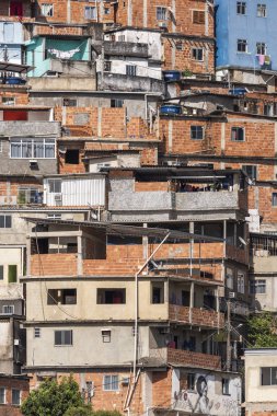 Rio de Janeiro, Brezilya'da apartman bloğu