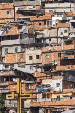 Rio de Janeiro, Brezilya'da apartman bloğu