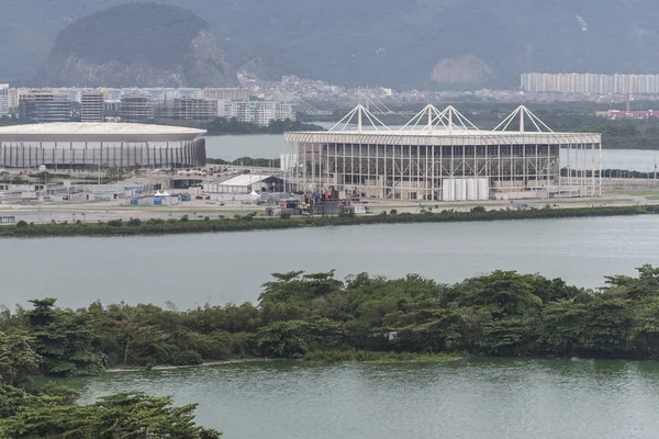 Olimpik Stadyum Barra Tijuca Rio Janeiro Brezilya Için Görüntüleyin — Stok fotoğraf