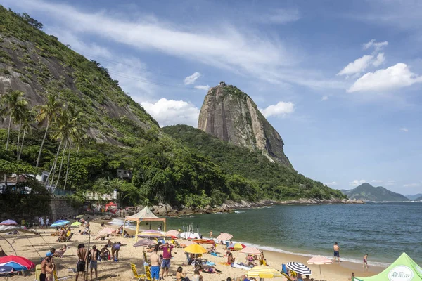 View to the Sugar Loaf Mountain, Rio de Janeiro, Brazil — Stock Photo, Image