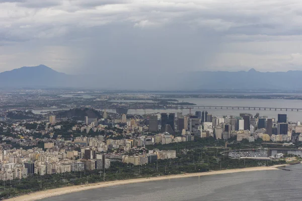 Vista desde la Montaña Pan de Azúcar, Río de Janeiro, Brasil —  Fotos de Stock