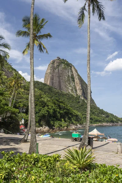 Vista para a Serra do Pão de Açúcar, Rio de Janeiro, Brasil — Fotografia de Stock