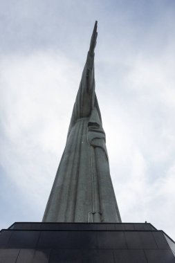 Rio de Janeiro, Brezilya'da Christ Redeemer'ın görünümü