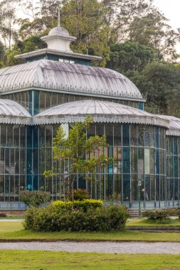 Petropolis imparatorluk kentinde Kristal Saray, mounta