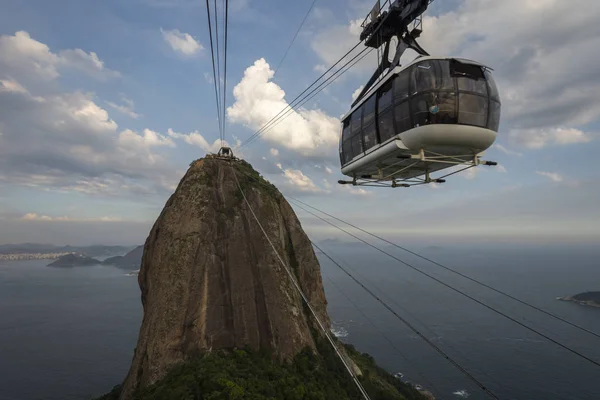 Krásný výhled na horu cukrový chleba, Rio de Janeiro, Brazílie — Stock fotografie