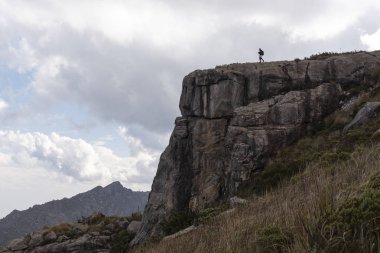 Itatiaia Park, Rio de kayalık dağların Güzel manzara 