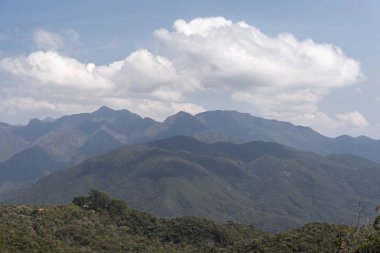 Itatiaia Park'taki dağlar ve yağmur ormanları, Rio de Janeiro, Brazi