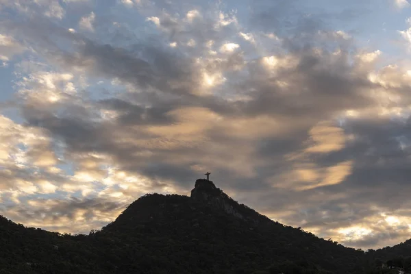 Christ the Redeemer statue over Corcovado Mountain, Rio de Janei
