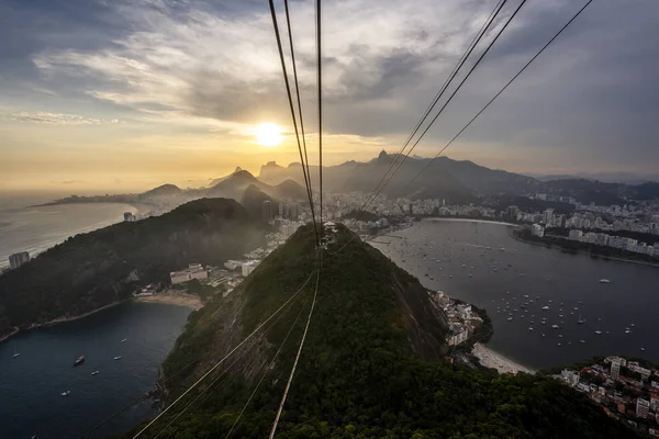 Όμορφο τοπίο από το βουνό του ζαχαρένια στο Ρίο ντε Τζέιν — Φωτογραφία Αρχείου
