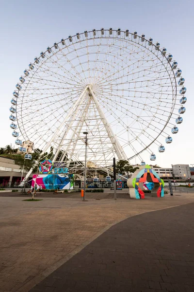 Beautiful View Giant Ferris Wheel Downtown Area Rio Janeiro Brazil — Stock Photo, Image