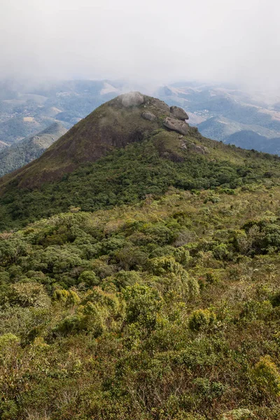 Prachtig Uitzicht Groene Regenwoudbergen Nabij Rio Janeiro Brazilië — Stockfoto