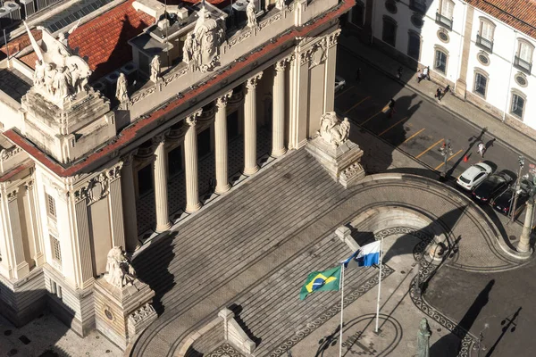 Vista Para Belo Edifício Público Histórico Alerj Centro Rio Janeiro — Fotografia de Stock