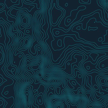 Topografik harita arka plan kavramı ile yer senin kopya için. Topografya hatları sanat kontur, dağ hiking trail, şekil vektör tasarımı. Oluşturulan bilgisayar .