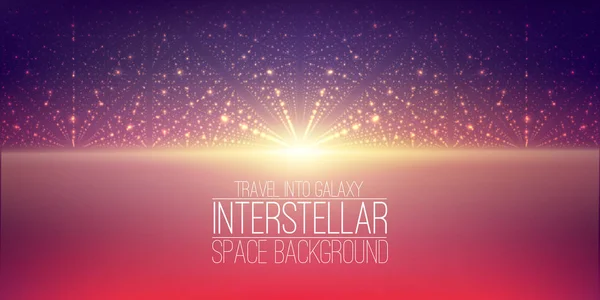  Yıldızlararası uzay arka plan. Kozmik gökada illüstrasyon. Bulutsu, stardust ve parlak parlayan yıldızlar arka plan. Gösterim amacıyla parti, sanat, broşürler, posterler.