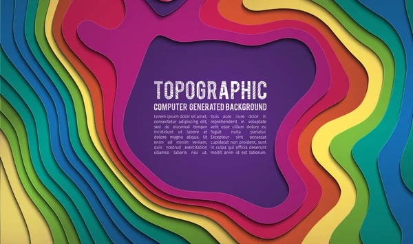 Renkli kağıt kesme. Kağıt afiş kavramı kesmek. Kağıt için kartı afiş broşür el ilanı tasarımı mavi renk mavi degrade bölmek. 3D arka plan