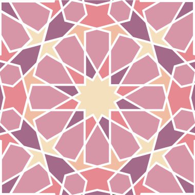 Sorunsuz imkanı İslam desen 3d. Geleneksel Arapça tasarım öğesi.