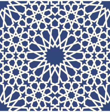 Arka plan ile İslam tarzı 3d seamless modeli