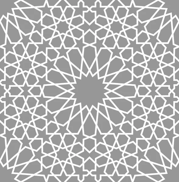 Arabski bezszwowe wzór geometryczny. Streszczenie tło islamskie. — Wektor stockowy