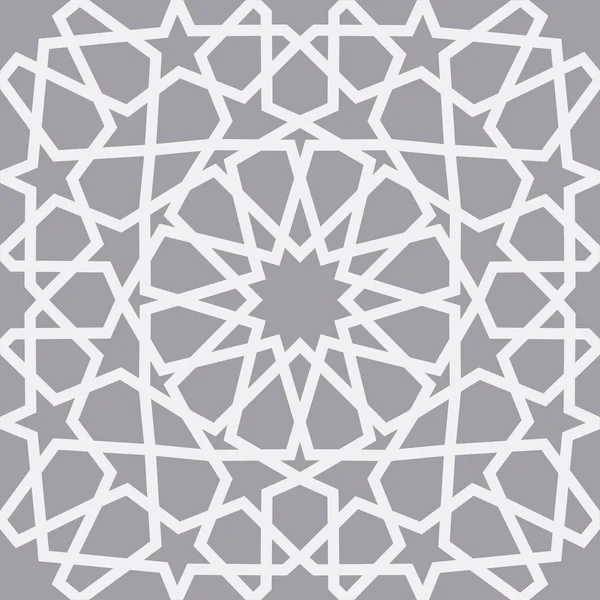 Schema islamico. Modello geometrico arabo senza cuciture, ornamento orientale, ornamento indiano, motivo persiano, 3D. texture infinito può essere utilizzato per carta da parati, riempimenti modello, sfondo della pagina web  . — Vettoriale Stock
