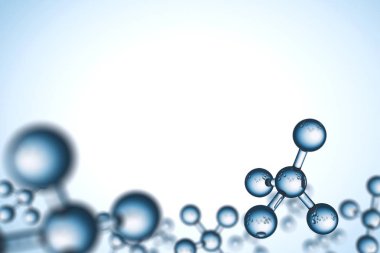 Soyut arkaplan. X kromozomlu DNA molekülü