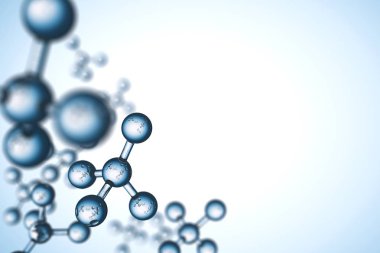 Soyut arkaplan. X kromozomlu DNA molekülü