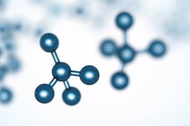 Soyut arkaplan. X kromozomlu DNA molekülü