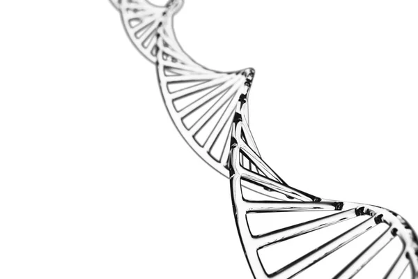 Latar belakang abstrak. Molekul DNA dengan kromosom X — Stok Foto