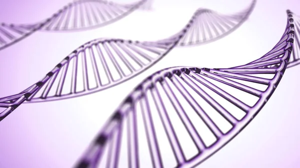 Abstrakter Hintergrund. DNA-Molekül mit X-Chromosomen — Stockfoto