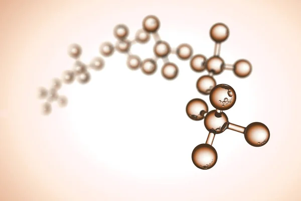 Abstracte achtergrond. DNA-molecuul met X-chromosomen — Stockfoto