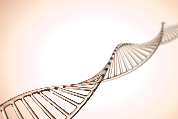 Abstrakter Hintergrund. DNA-Molekül mit X-Chromosomen — Stockfoto