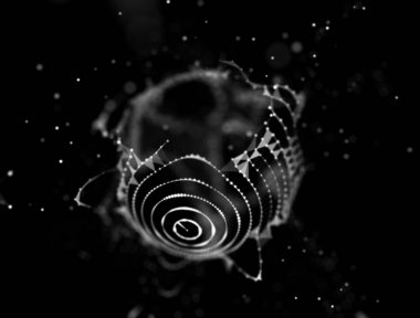 Soyut teknolojik altyapı. 3D kılavuz arka plan. Siber teknoloji AI Teknoloji Tel ağ fütüristik tel kafes. Yapay zeka. Siber Güvenlik arka plan illüstrasyon