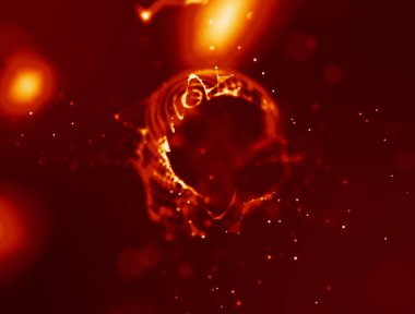 3D kılavuz arka plan. AI Teknoloji Tel ağ fütüristik tel kafes. Yapay zeka. Siber Güvenlik arka plan illüstrasyon