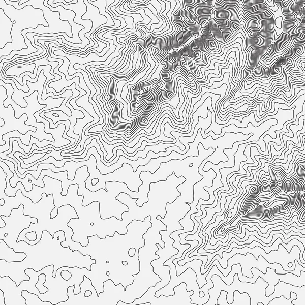 Топографическая схема фона с пространством для копирования. фон контурной карты Topo, векторная иллюстрация — стоковый вектор