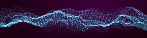 Музыка абстрактный синий фон. Эквалайзер для музыки, показывающий звуковые волны с музыкальными волнами, музыкальный фон эквалайзер векторной концепции. — стоковый вектор