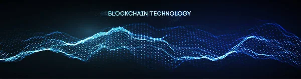 EPS 10. Zincirleme teknoloji geçmişi. Kripto para birimi fintech engelleme ağı ve programlama konsepti. Soyut Segwit.