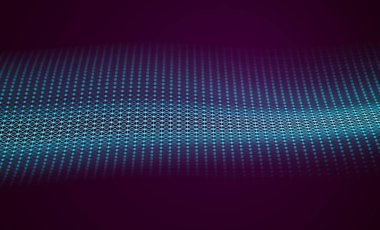 Soyut müzik arka plan mavisi. Müzik için eşitleyici, müzik dalgaları ile ses dalgalarını gösterme, müzik arkaplan eşitleyici vektör kavramı.