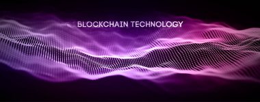 Zincirleme teknoloji geçmişi. Kripto para birimi fintech engelleme ağı ve programlama konsepti. Soyut Segwit.