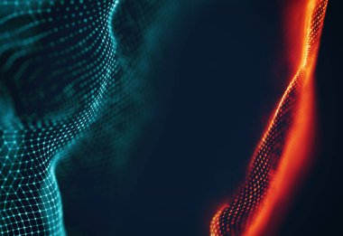 Zincirleme teknoloji geçmişi. Kripto para birimi fintech engelleme ağı ve programlama konsepti. Soyut Segwit.