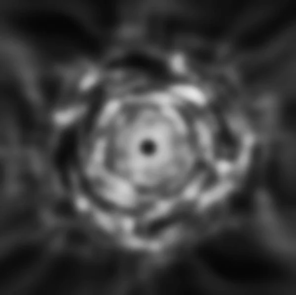 Туннель времени, генерируемый компьютером абстрактный фрактальный фон — стоковое фото